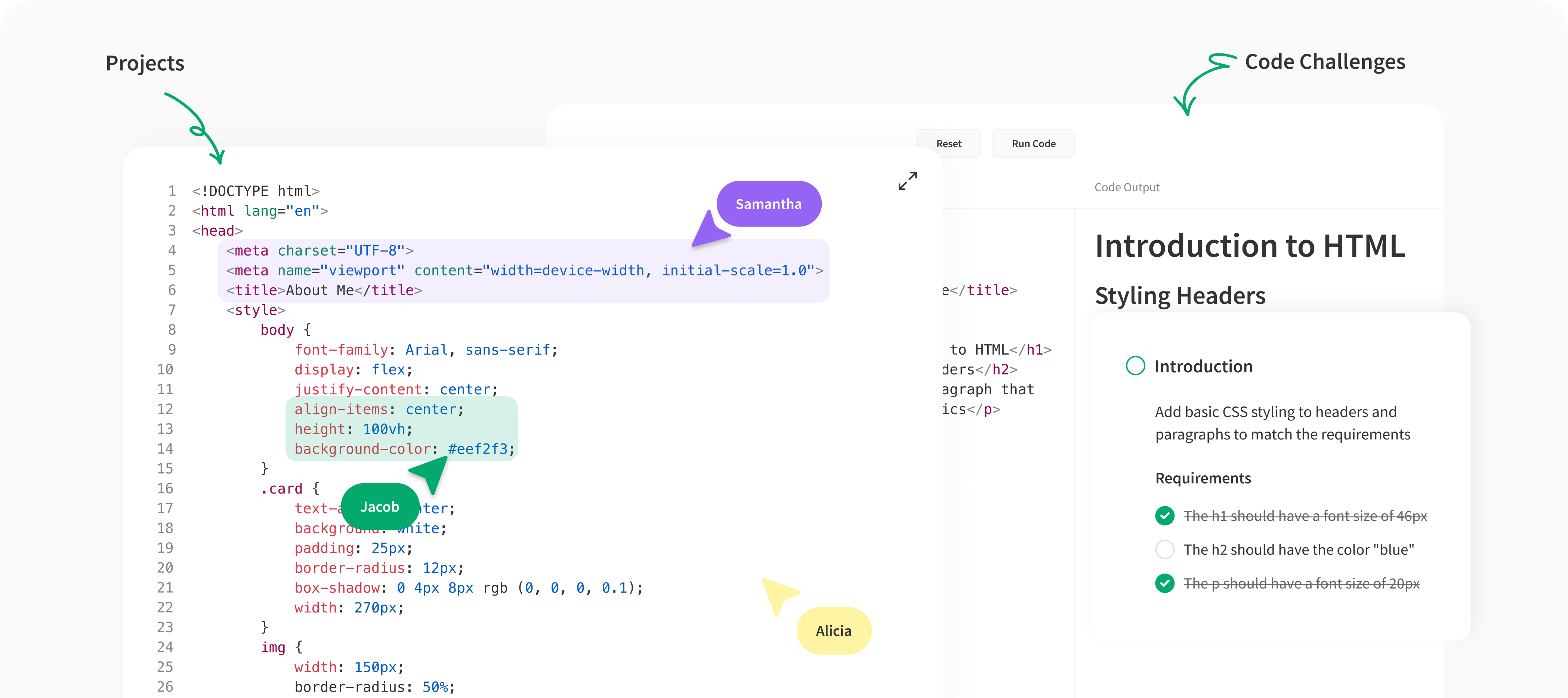 Coding challenges
